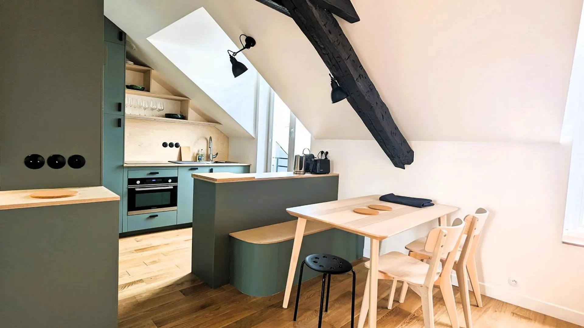 Appartement Appart Sur Les Toits De Paris - Marais